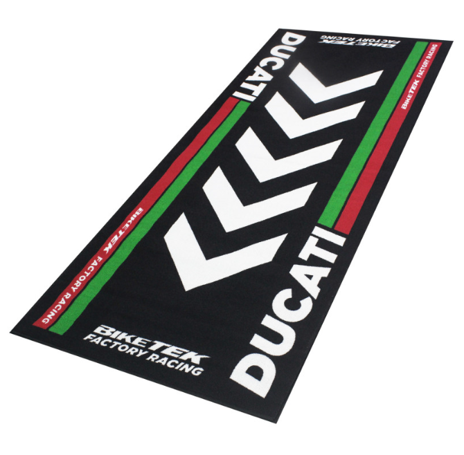 TAPIS ENVIRONNEMENTAL MOTO SÉRIES 4 (190X80CM) DUCATI BIKETECH / REGRGMAT62