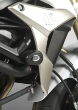 TAMPONS DE PROTECTION SUZUKI GSR 750 2011 À 2016 AÉRO R&G RACING / RRCP0287BL