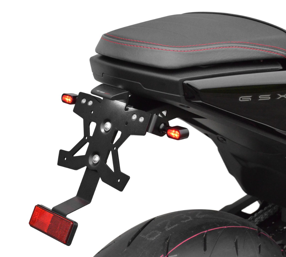 SUPPORT DE PLAQUE SUZUKI GSX-8T ET GSX-8TT 2026 TOP BLOCK / RTSPES49