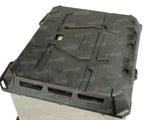 TOP CASE GIVI ALPINA 44 LITRES EN ALUMINIUM NATUREL AVEC SYSTÈME DE FERMETURE CRABLOCK ET PLATINE UNIVERSELLE MONOLOCK / RGALP44A