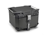 TOP CASE GIVI TREKKER OUTBACK EVO 42 EN ALUMINIUM PEINT EN NOIR SMART SECURITY LOCK MONOKEY/ RGOBKEV42B