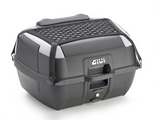 TOP CASE GIVI MONOLOCK 45LITRES AVEC PLATINE+DOSSERET+FILET+TAPIS INTERNE / B45+