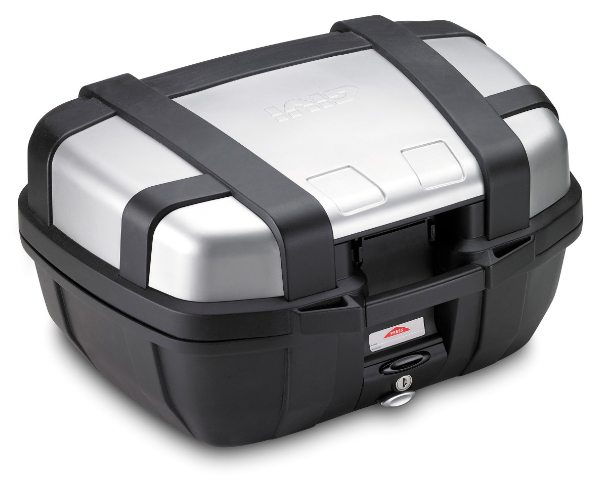 TOP CASE GIVI MONOKEY TREKKER 52 NOIR-ALU / TRK52N