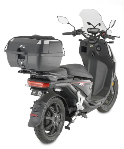 TOP CASE GIVI MONOLOCK 45LITRES AVEC PLATINE+DOSSERET+FILET+TAPIS INTERNE / B45+