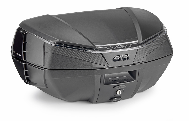 TOP CASE GIVI MONOKEY V49 AIR NOIR RÉFLECTEUR FUMÉ / RGV49NB