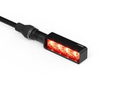 PAIRE DE CLIGNOTANTS LEDS SÉQUENTIELS RIZOMA LAYER 3 + FEUX DE POSITION + FEUX STOP HOMOLOGUÉS ANODISÉS NOIR / RRTS145B