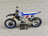 MINIATURE MOTOCROSS YAMAHA STAR RACING TEAM YZF450 N°101 NATION 2022 ELI TOMAC 1/12ÈME / RN085-58423