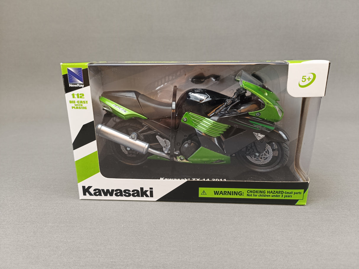 MINIATURE MOTO KAWASAKI ZZR1400 1/12ÈME / RN085-57433